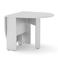 Раскладной стол книжка Компанит-5 Мини альба (белый) z14-2024