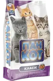 Пан Кот Класік Спеціальний рецепт для кошенят усіх порід 10кг