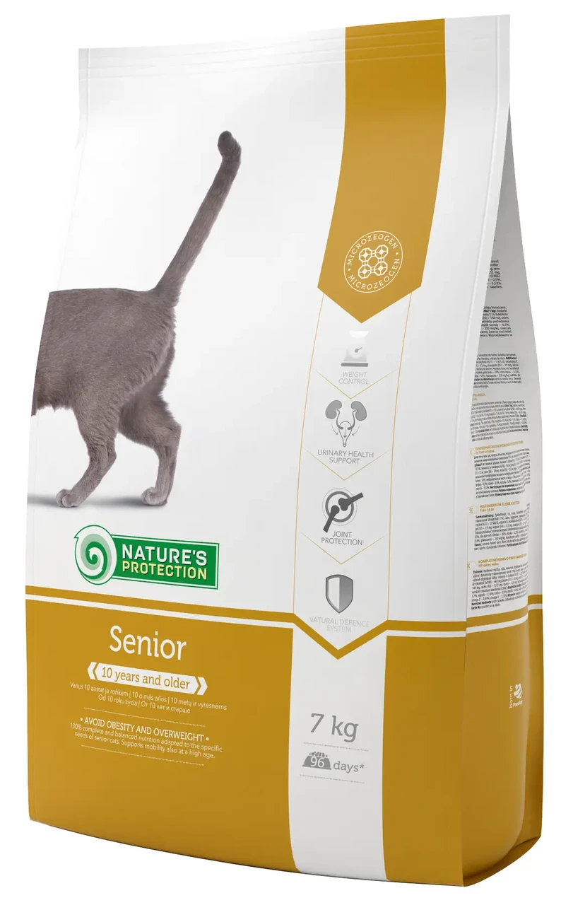 Сухий корм для літніх котів Nature's Protection Senior 7kg