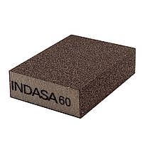 Абразивний блок чотиристоронній INDASA ABRASIVE BLOCK 98*69*26 мм - Р60 (P60 - P220)