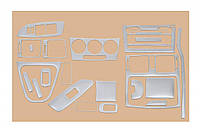 Для Toyota Auris 2007-2012 рр Накладки на панель Алюміній  | Тюнінг наклейки в салон, Декор