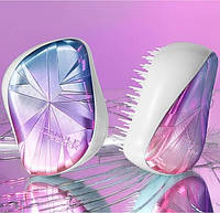 Расческа для волос Tangle Teezer Compact Styler Smashed Holo Blue