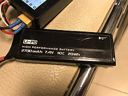 Оригінальний акумулятор для Hubsan H501S H501M H501A 7.4 V 2700 мАг 2S 10С 20Wh Б/У