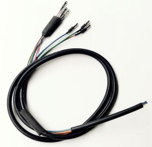 Кабель для мотор колеса 3х1.0мм 5х0.2мм 350W, фото 1
