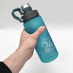 Спортивна пляшка для води 850 мл EL-1240, Блакитна / Пляшка для спорту / Емкість для напоїв
