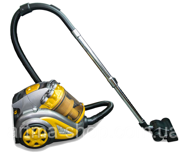 Пилосос контейнерний без мішка Domotec MS-4408 Turbo Brush жовтий 3600W