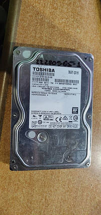 Жорсткий диск Вінчестер HDD 1 Tb / Тб Toshiba DT01ACA100 3.5" SATA3 No 22280905, фото 1