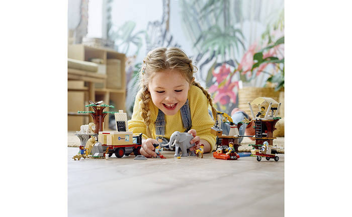 LEGO City Лагерь спасения дикой природы 503 детали 60307, цена 5999 грн ...