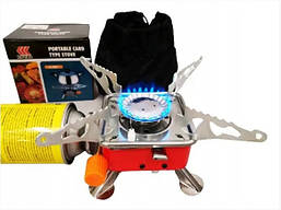 Портативний пальник газовий туристичний К-202