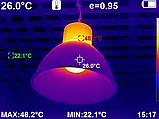 Тепловізор для енергоаудіту (384x288) з Wi-Fi WALCOM HT-H8, фото 5