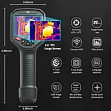 Тепловізор для енергоаудіту (384x288) з Wi-Fi WALCOM HT-H8, фото 3