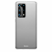 Силиконовый (TPU) чехол BASEUS Ultra Thin Matte для Huawei P40 - White