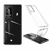 Силиконовый (TPU) чехол BASEUS Simple Series для Huawei P40 - Transparent