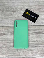 Чохол Samsung A50/A30s Silicone cover mint 54744