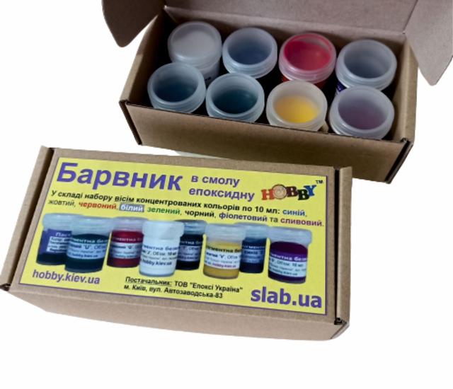 Пигментные пасты для эпоксидных смол