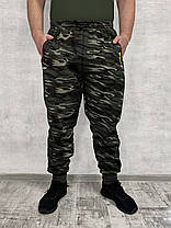 Штани чоловічі камуфляжні зимові під манжет Штани спортивні теплі Tovta — батал 4XL — 8XL, фото 4