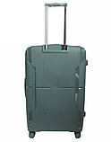 Валіза пластикова AIRTEX 245 велика 77 см бірюзова, фото 3