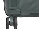 Валіза пластикова AIRTEX 245 велика 77 см бірюзова, фото 7