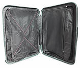 Валіза пластикова AIRTEX 245 велика 77 см бірюзова, фото 9