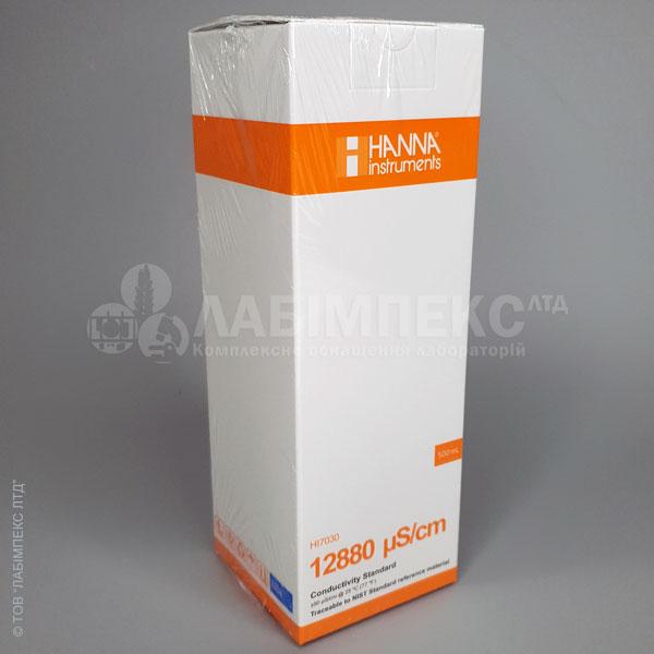 Калібрувальний розчин 12880 µS/cm (мкСм) HANNA Instruments, HI 7030L