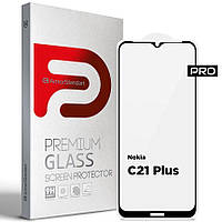 Защитное стекло ArmorStandart Pro 5D для Nokia C21 Plus - Black