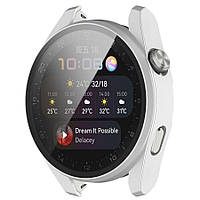 Защитный чехол Deexe Protective Frame для Huawei Watch 3 Pro - Silver