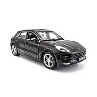 Автомодель - PORSCHE MACAN (черный, синий 1:24)