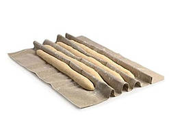 Пекарська тканина рушник  куши 90*66 для розстоювання багетів, чіабатти, хліба.