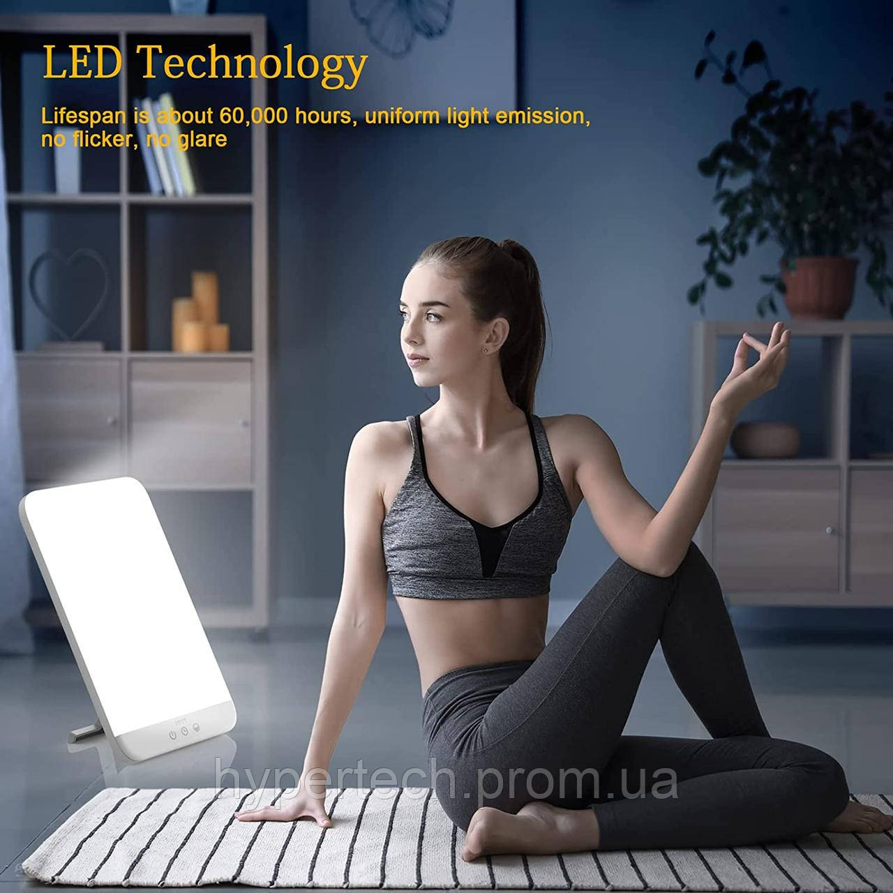 Лампа для світлотерапії LED SAD Lamp Light Therapy Lamp LQ-06