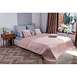 Двостороння декоративна подушка "Velour" Apricot 40х40 см. Подушка інтер'єрна маленька, фото 4