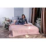 Двостороння декоративна подушка "Velour" Apricot 40х40 см. Подушка інтер'єрна маленька, фото 5