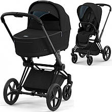 Cybex Priam 4.0 коляска 2 в 1 Sepia Black шасі Matt Black