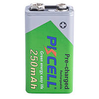 Аккумулятор PKCELL 6F22/9V (8,4V, 250mAh) NiMH Precharged PKCELL