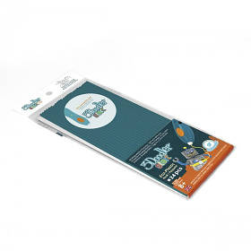 Набір стержнів для 3D-ручки 3Doodler Start (бірюзовий, 24 шт) 3DS-ECO20-TTEAL-24, Toyman