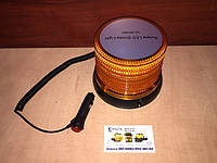 Маячок проблесковый светодиодный LED оранжевый (12-24В) стационарное крепление (Турция)