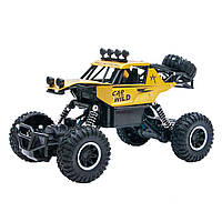 Автомобіль OFF-ROAD CRAWLER на р/в «CAR VS WILD (золотий, ак. 3,6 V, метал, 1:20)». Виробник - Sulong Toys