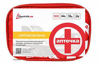 Аптечка АМА-1 "Автомобильная" сумочка, сертифицир., с устройством искусст. дыхания Poputchik