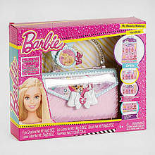 Дитяча ігрова косметика 22361, рум'яна, лаки, блиски, тіні, пензлики в красивому клатче-косметичці