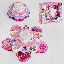 Іграшкова косметика для дітей J-1044, справжня косметика, помади, тіні, лаки для нігтів