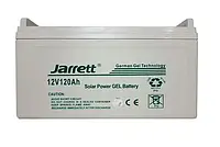 Мощный Аккумулятор гелевый Jarrett 12V 120 Ah GEL для инвертора и ИБП