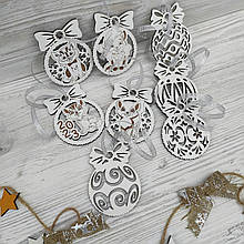 Новорічні набори іграшок, новорічні іграшки і прикраси