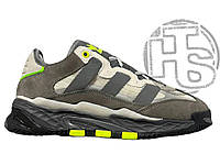 Мужские кроссовки Adidas Niteball Grey Green ALL09254