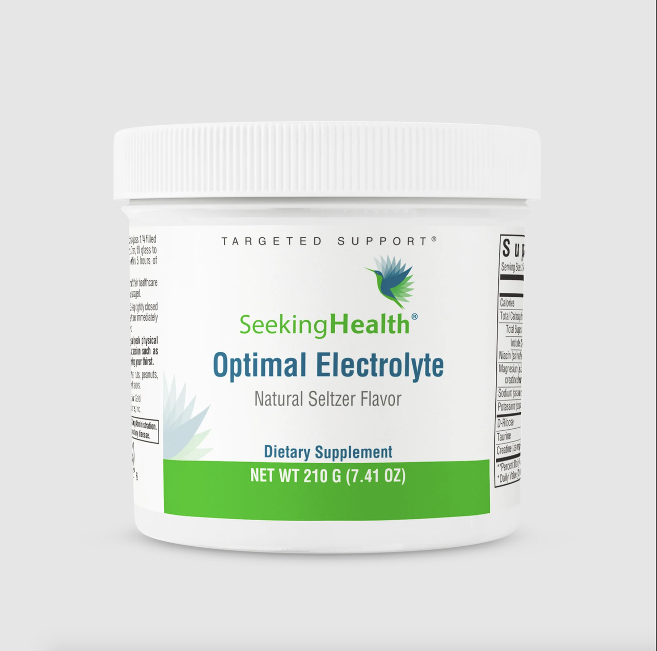 Seeking Health Optimal Electrolyte Seltzer/ Оптимальні електроліти натуральний смак 210 грамів