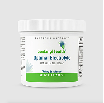 Seeking Health Optimal Electrolyte Seltzer/ Оптимальні електроліти натуральний смак 210 грамів