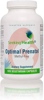 Seeking Health Optimal Prenatal Methyl Free/ Комплекс вітамінів для вагітних без метилів 180 капсул