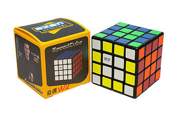 QiYi QiYuan W 4x4 black | Кубик Рубіка 4x4 Кийи чорний