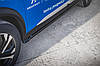 Пороги Peugeot 2008 (2019+) тюнінг обвіс спідниця елерон, фото 4