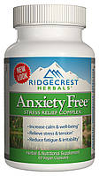 Комплекс для Снижения Стресса Anxiety Free RidgeCrest Herbals 60 гелевых капсул z12-2024
