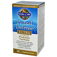 Пробиотическая Формула Ультра, Primal Defense, Garden of Life, 90 гелевых капсул z13-2024