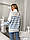 Наймодніший жіночий светр у смужку (в кольорах), фото 2